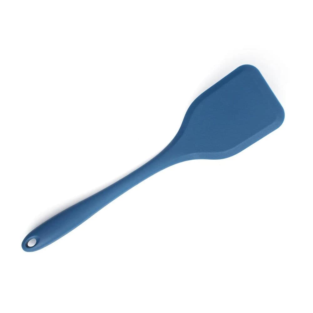 Espátula de Silicone Lisa Azul Navy - Mozcada