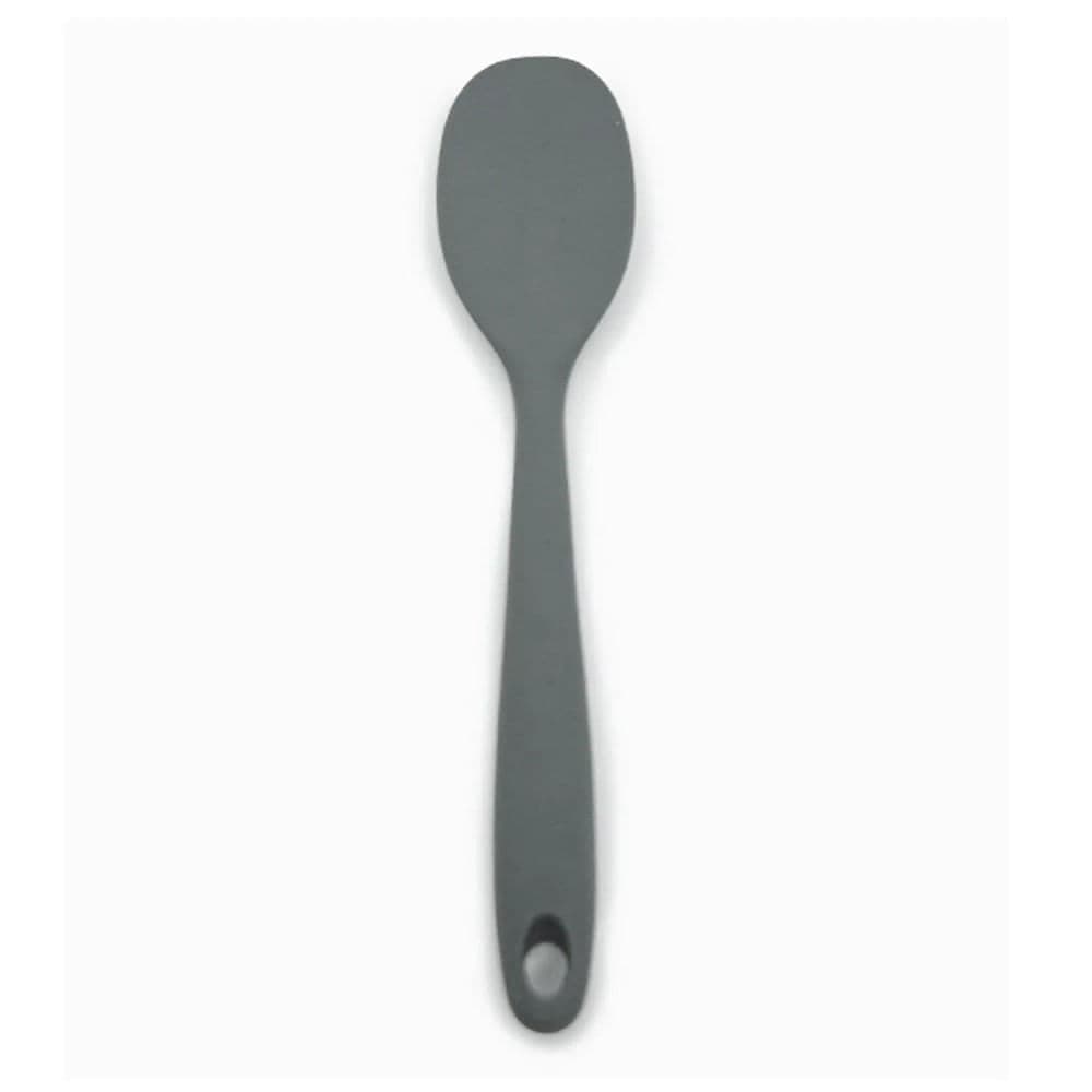 Espátula de Silicone Redonda 28cm Cinza - Mozcada