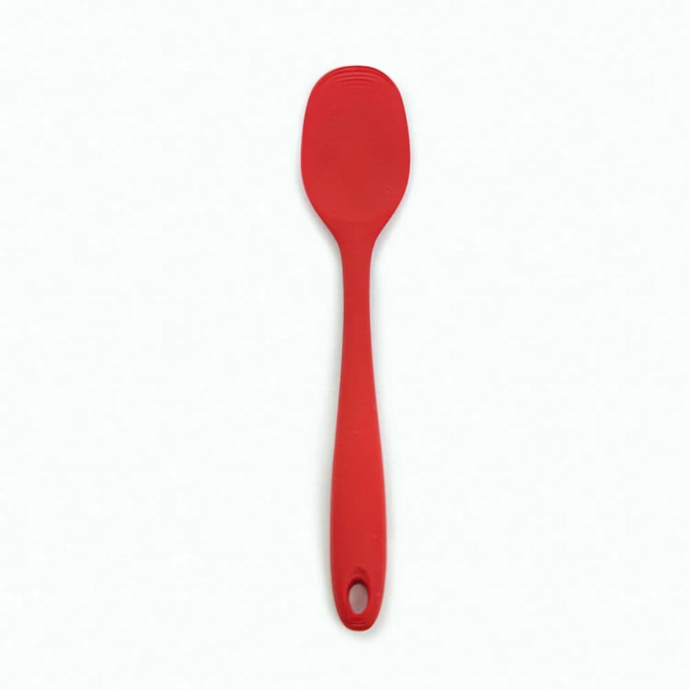 Espátula de Silicone Redonda 28cm Vermelha - Mozcada