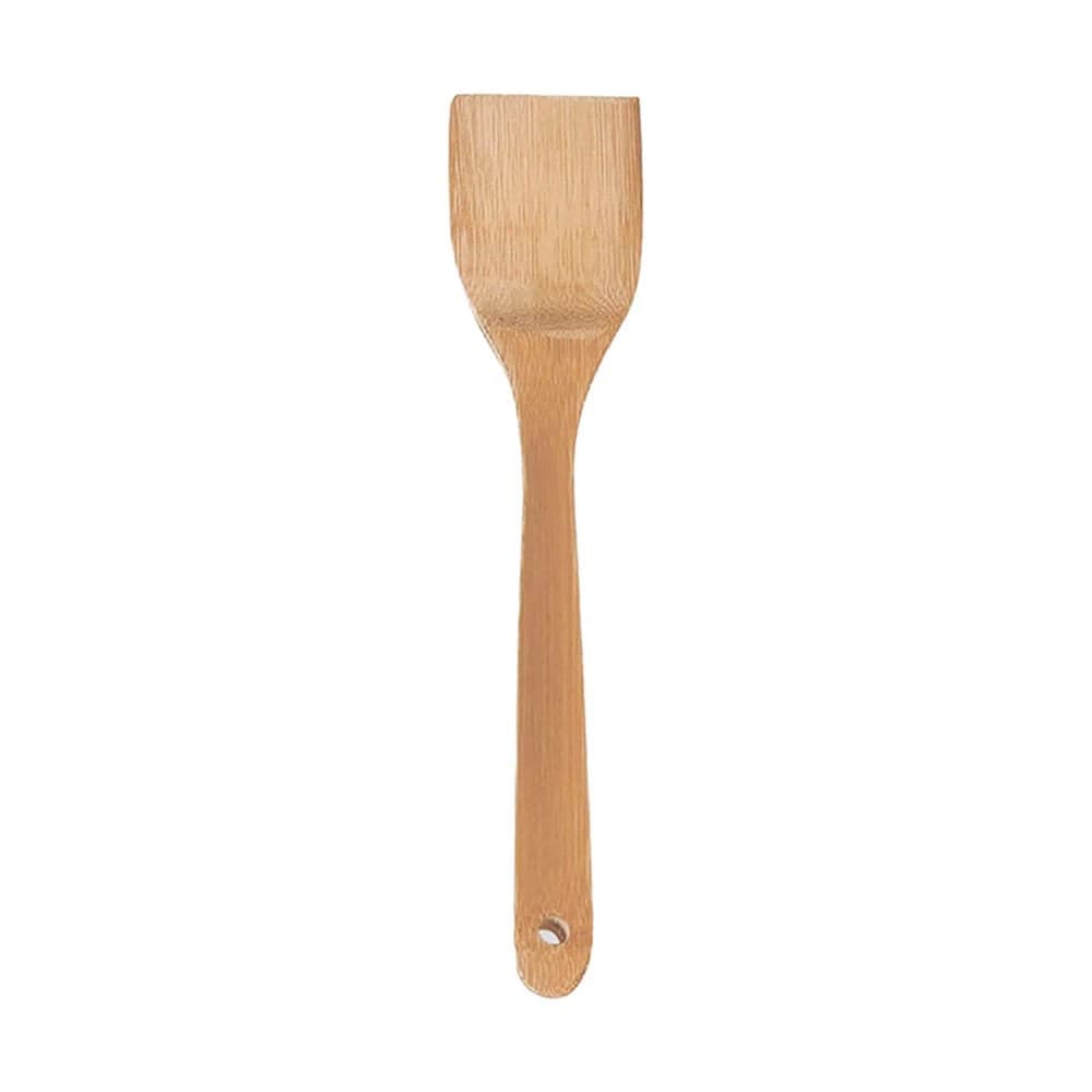 Espátula Quadrada de Bambu 30cm - Mozcada