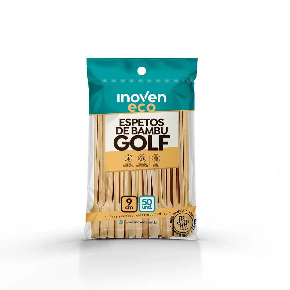 Espeto para Aperitivos Golf 9cm - Inoven