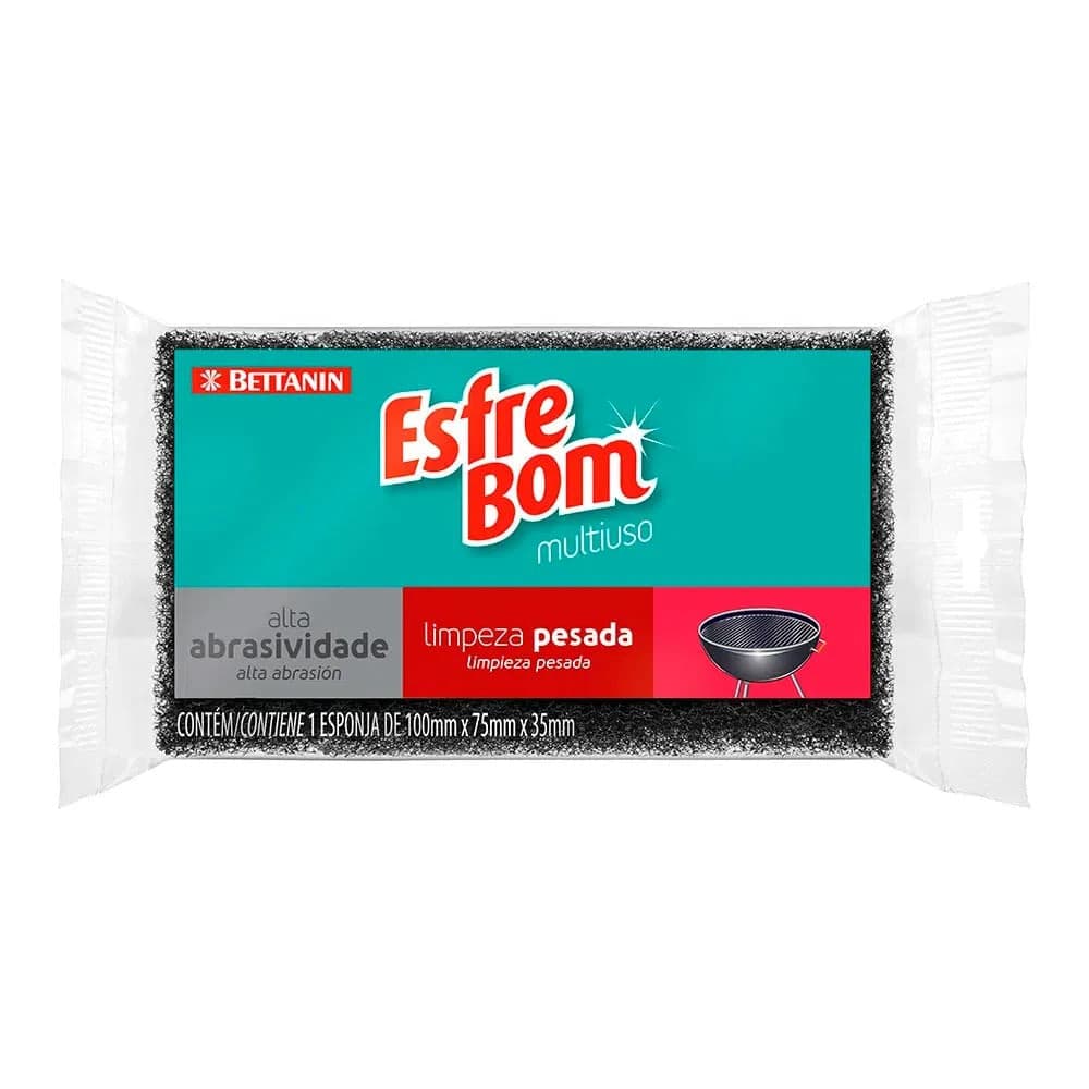 Esponja Esfrebom Limpeza Pesada - Bettanin