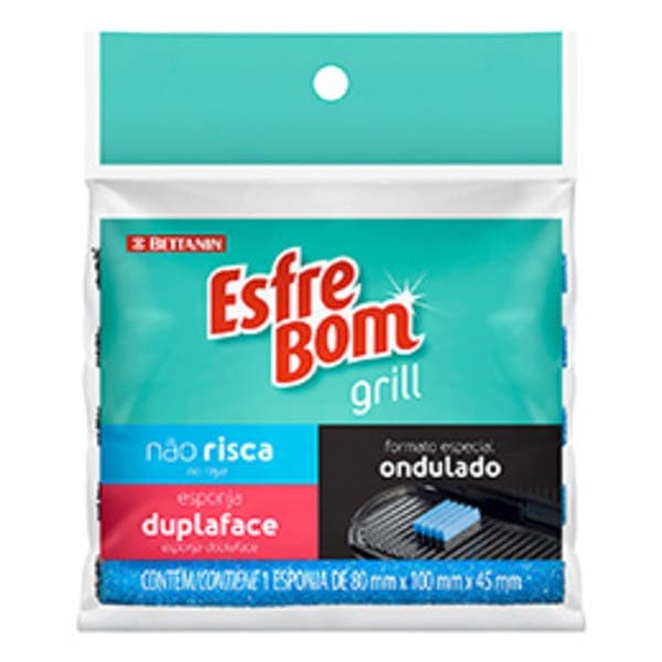 Esponja Grill Esfrebom Bettanin