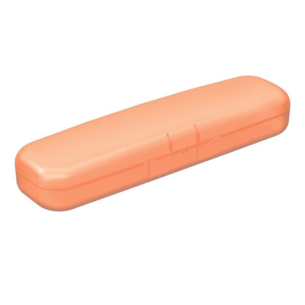 Estojo para Escova de Dente de Plástico Laranja Personal Coza