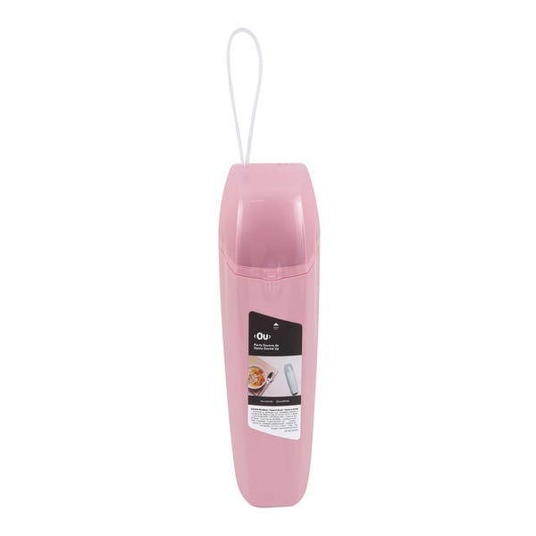 Estojo para Escova de Dente de Plástico Rosa Quartz Up OU