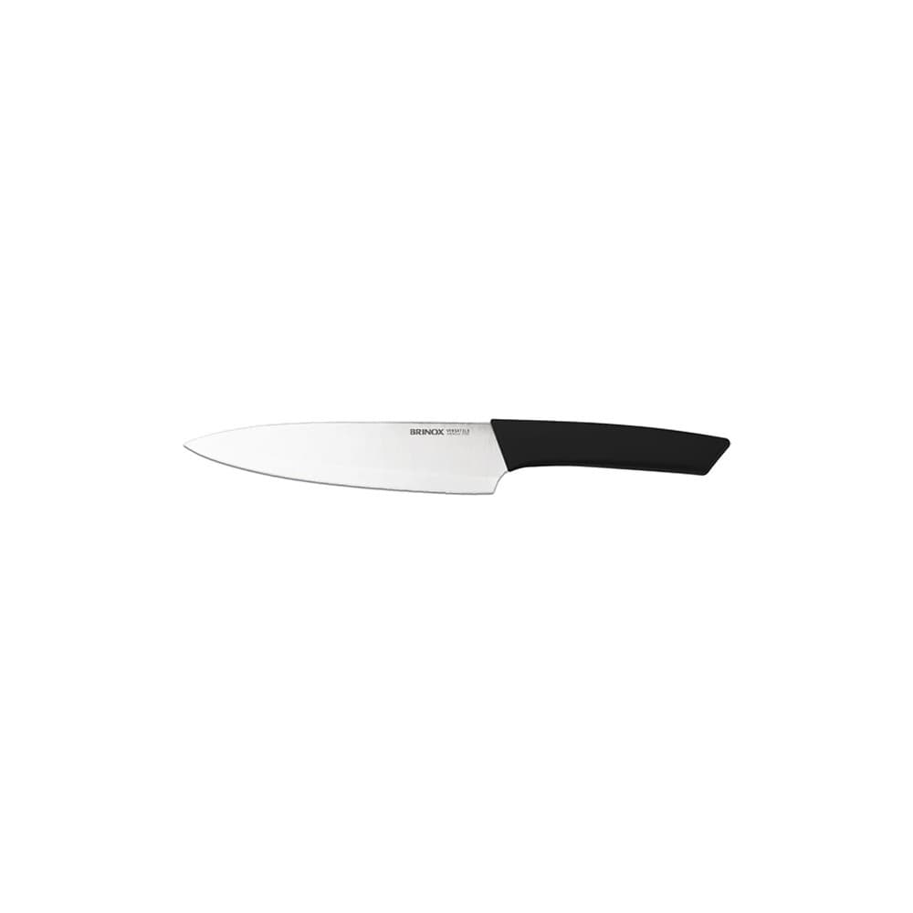 Faca Chef Versatile 33,1cm Preto - Brinox