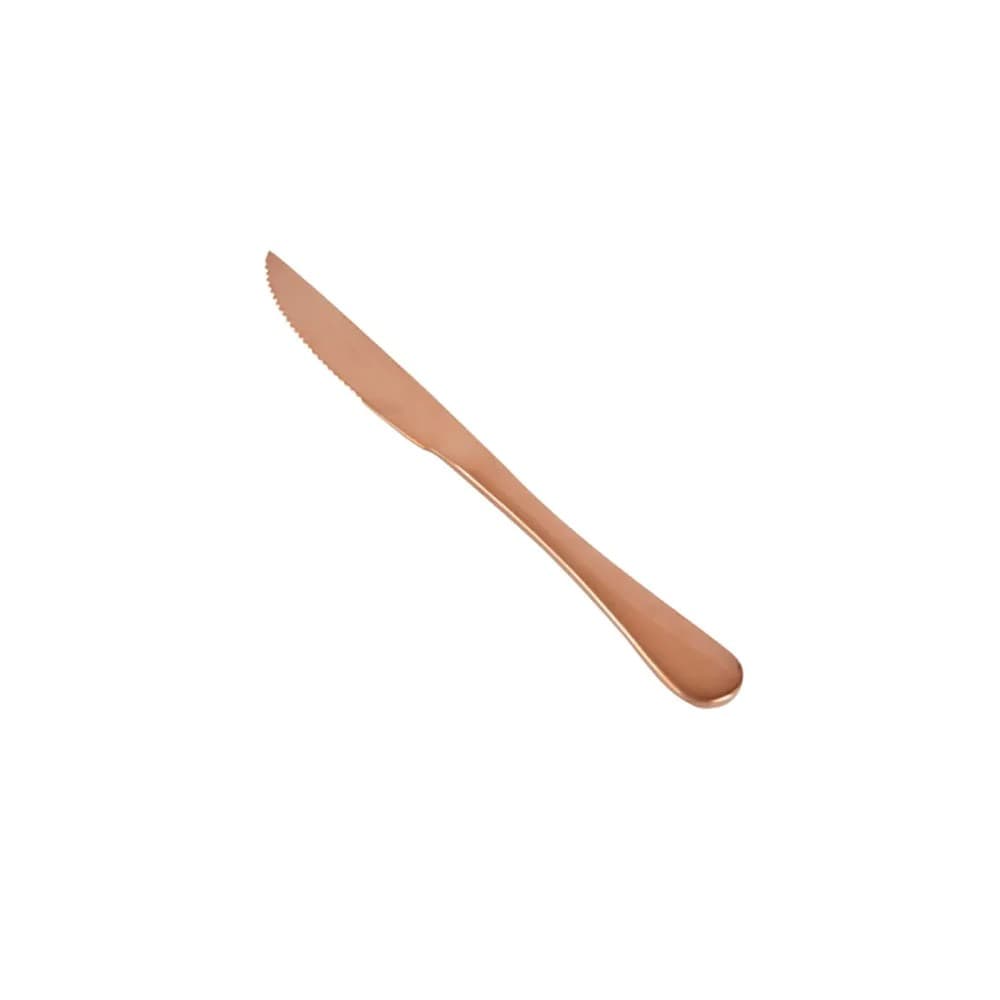 Faca de Churrasco Elite Gourmet Mix 23cm Cobre - Marcamix