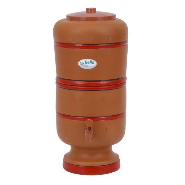 Filtro de Barro de Bancada 5L Marrom Bella Filtros