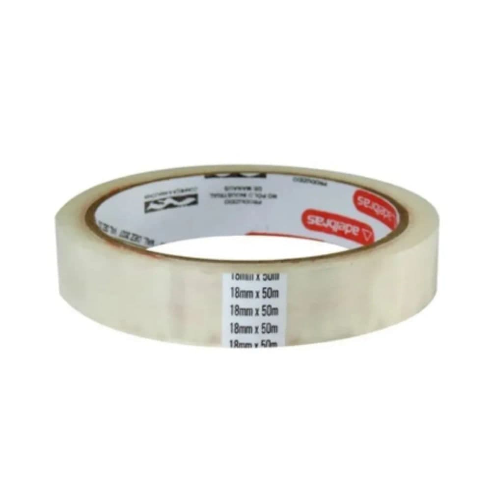 Fita Transparente 18mmx50m - Adelbras