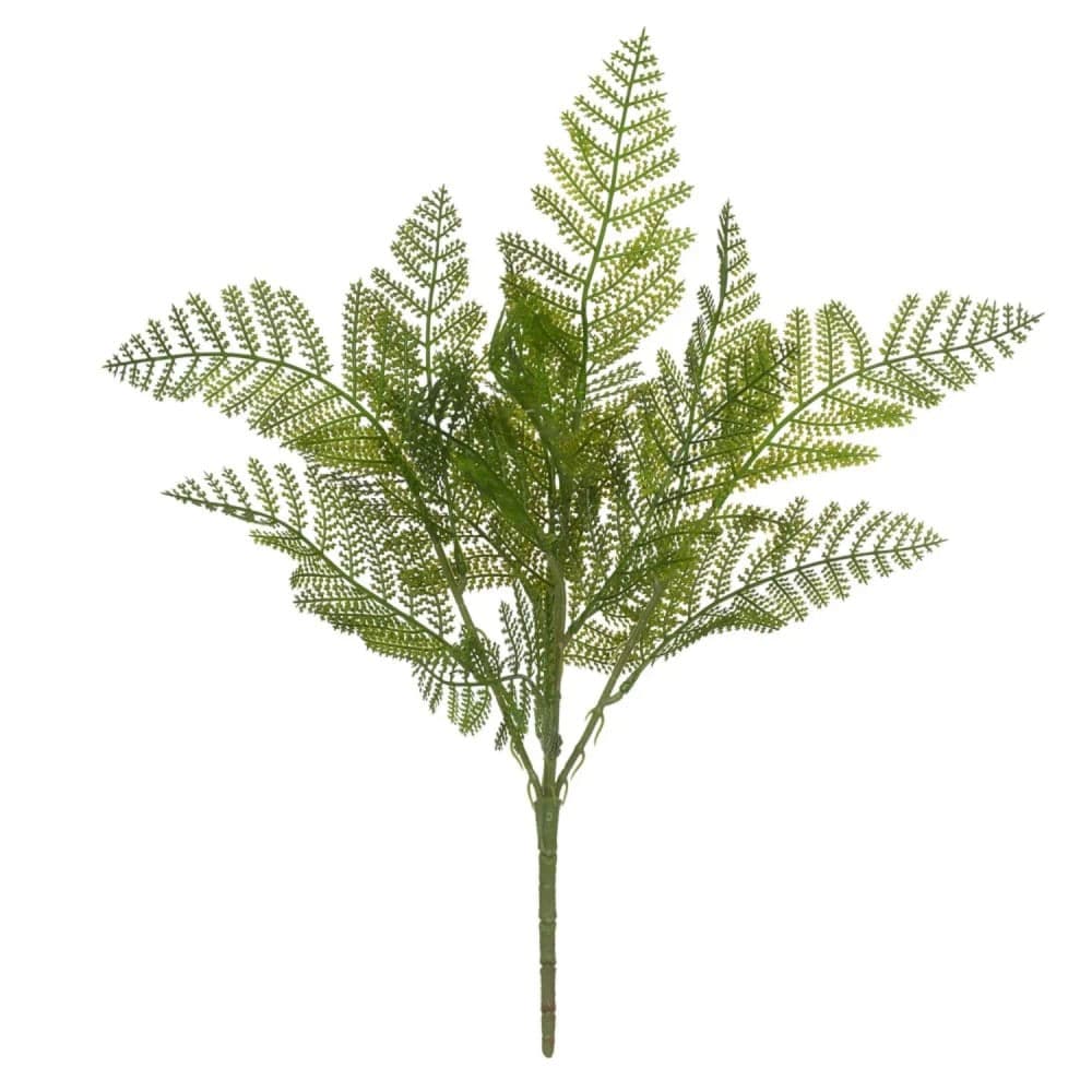 Folhas de Samambaia Artificial 15x42cm Verde - Florarte