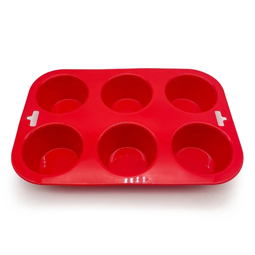 Forma de Silicone para Bolinho Vermelha - Mozcada
