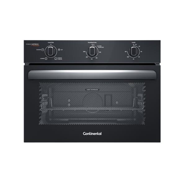Forno Elétrico de Embutir 50L Preto 220V OC4EM Continental