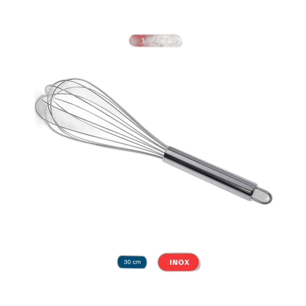 Fouet Wood de Inox 27,5cm - Dolce Home