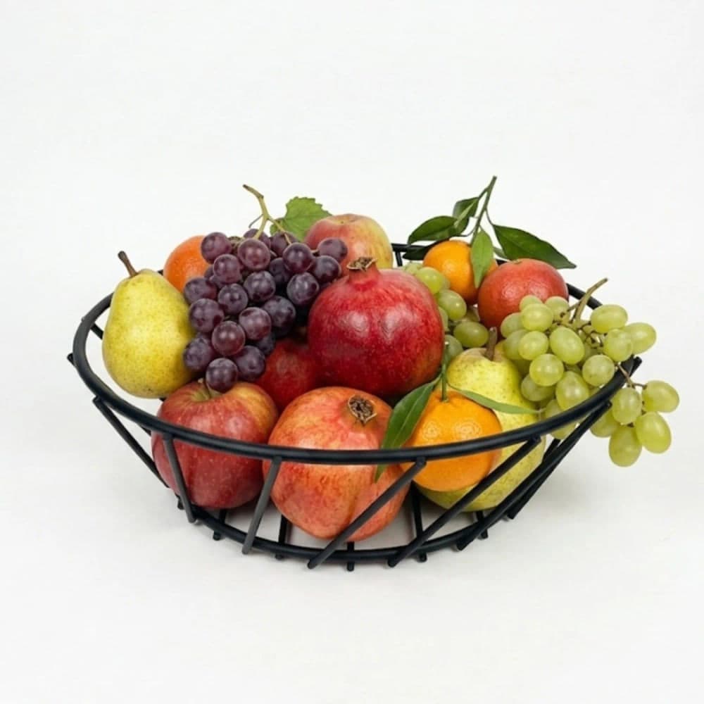Fruteira de Mesa Kora Preto Fosco - Duler