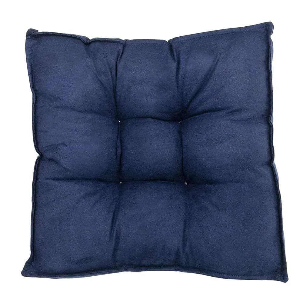 Futon Suede Azul Marinho 45x45cm - Shelter