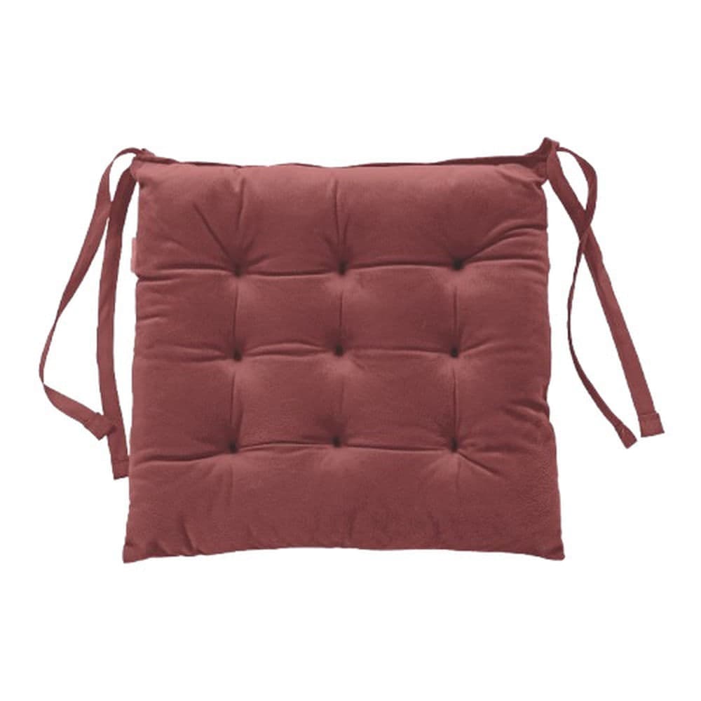 Futton Veludo Cristal 40x40cm Marsala - Hedrons