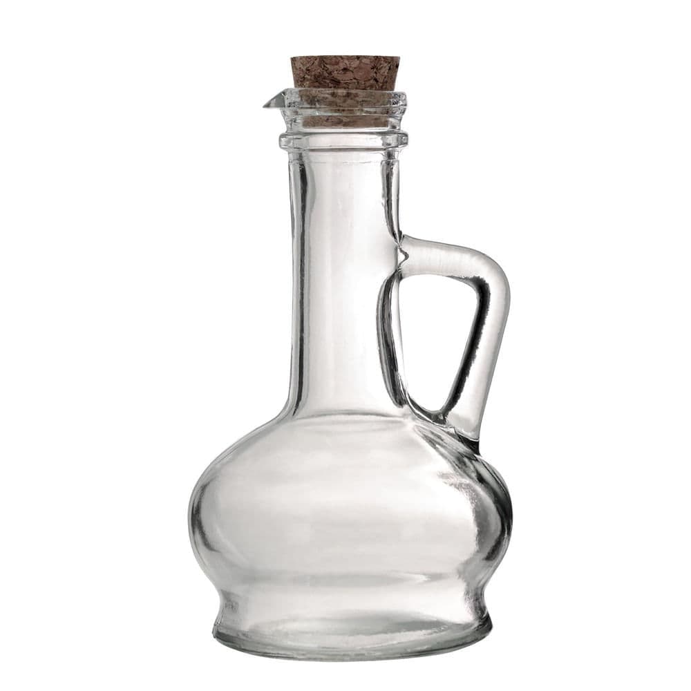 Galheteiro Com Tampa Rolha Transparente - Tuut