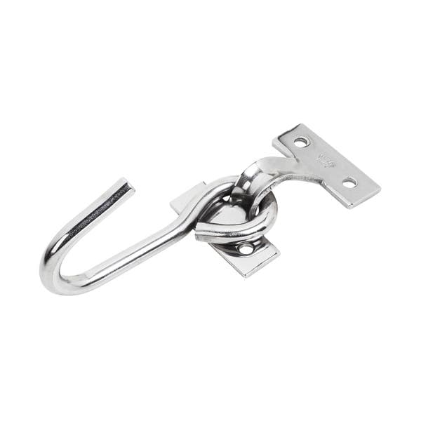 Gancho de Rede para Parafusar em Aço Inox até 150kg 1 par Mahler