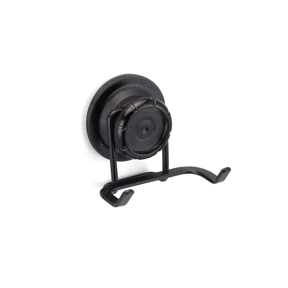 Gancho Duplo com Ventosa Black - Arthi