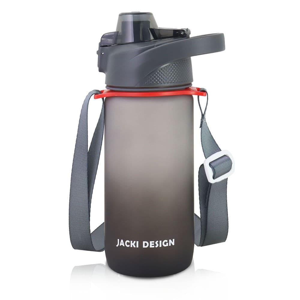 Garrafa Vibe com Alça 550mL Preto - Jacki Design