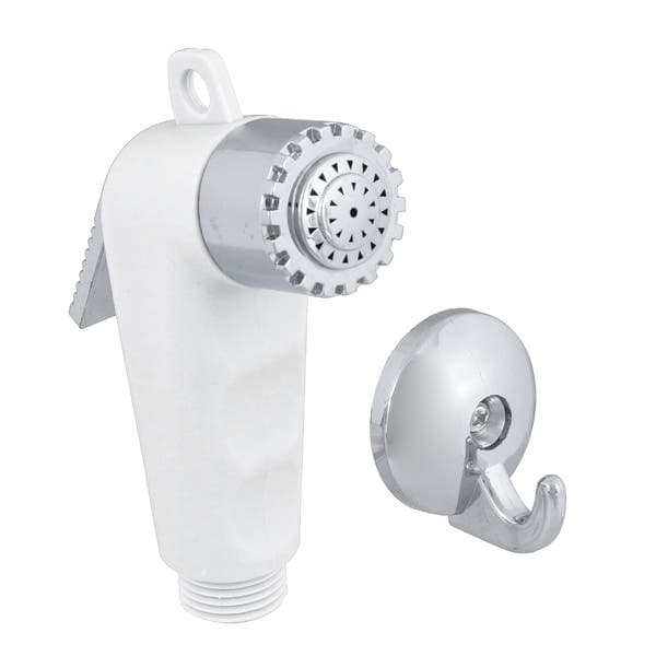 Gatilho para Ducha Higiênica Branco e Cromado FS18105 Sensea
