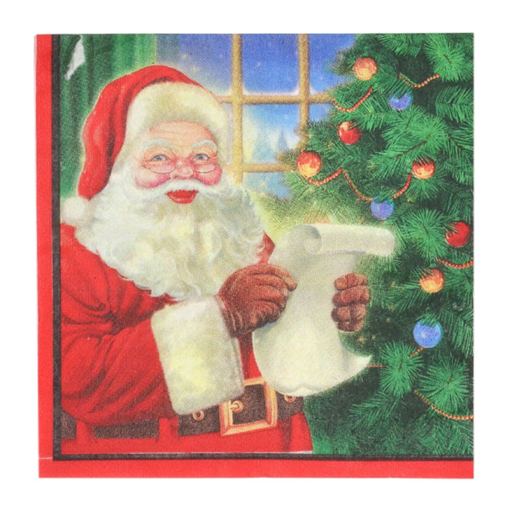 Guardanapo de Papel Natal 33x33cm Papai Noel - Espressione Christmas