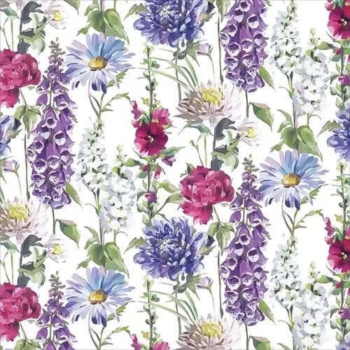Guardanapo Papel Flores 33x33 20 Folhas - Ambiente