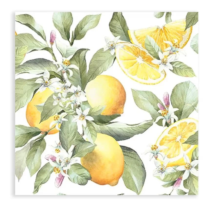 Guardanapo Papel Limoni 33x33 20pçs - Ambiente