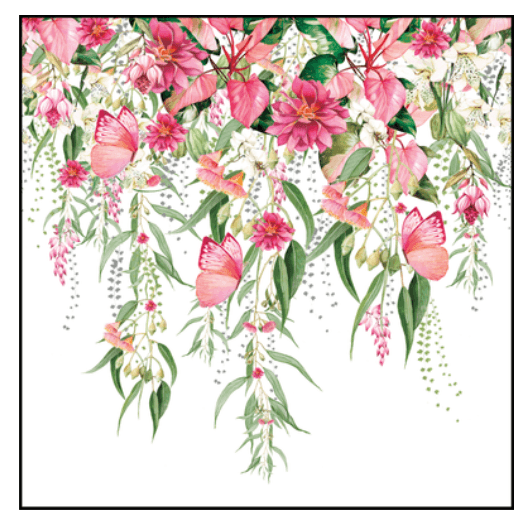 Guardanapo Papel Tiziana 33x33 20 Folhas - Ambiente