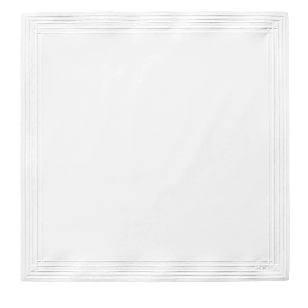 Guardanapo Relevo Clássico Branco 24cm 50pçs