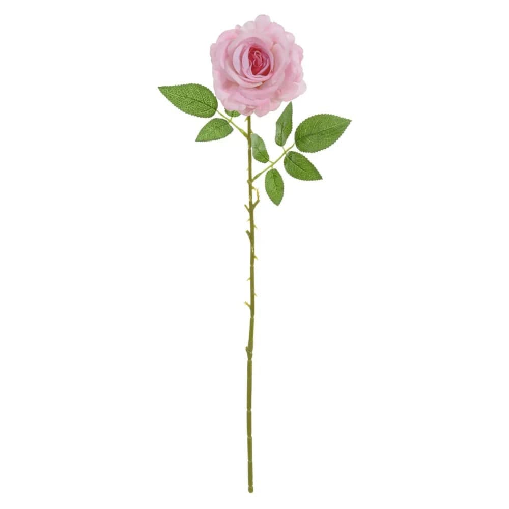 Haste de Rosa Aveludada 65cm Artificial - Florarte