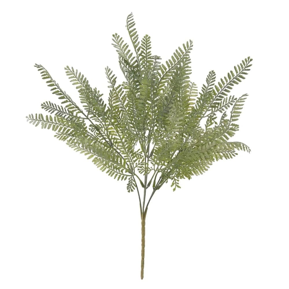 Haste de Samambaia Artificial 25x38cm Verde - Florarte