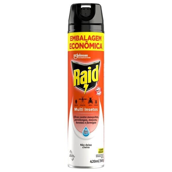 Inseticida Aerosol 420ml Raid