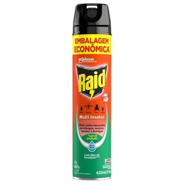 Inseticida Aerosol 420ml Raid