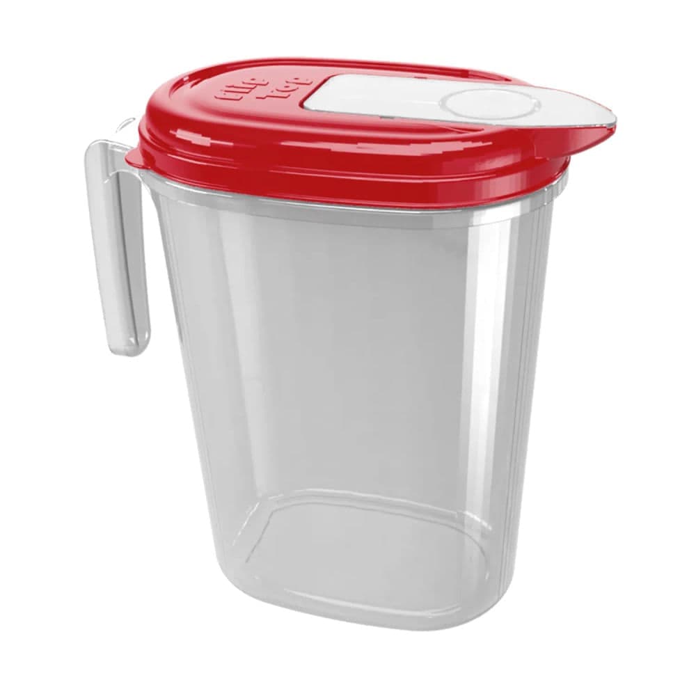 Jarra com Tampa 2l Flip Vermelha - Nitron