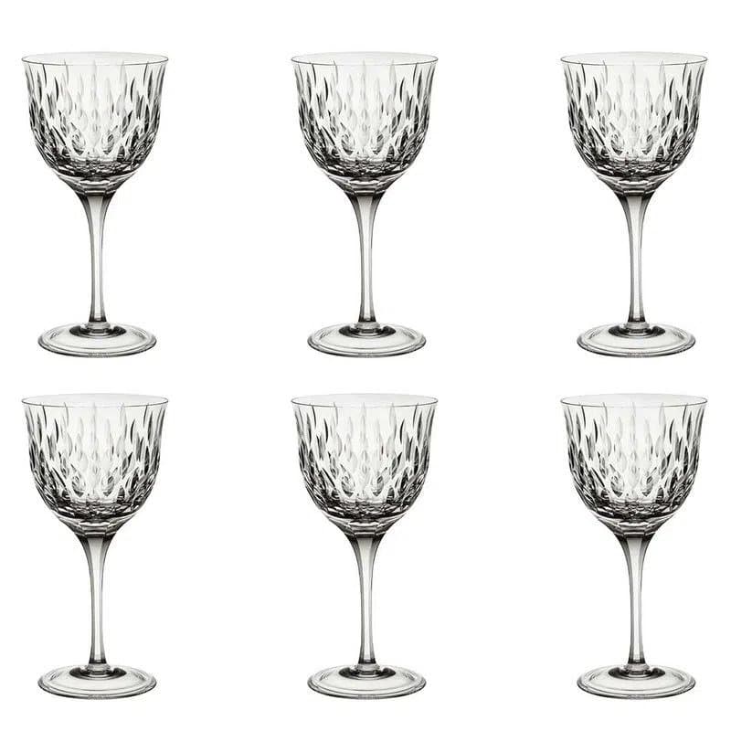 Jogo 06 Taças de Cristal para Vinho Tinto Strauss