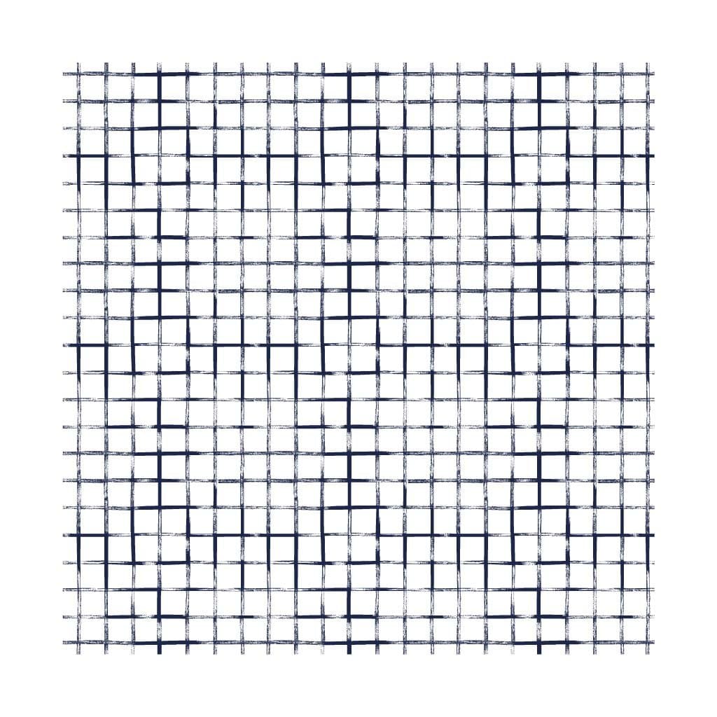 Jogo 4 Guardanapos Home Grid Copa&Cia Marinho 40cm x 40cm