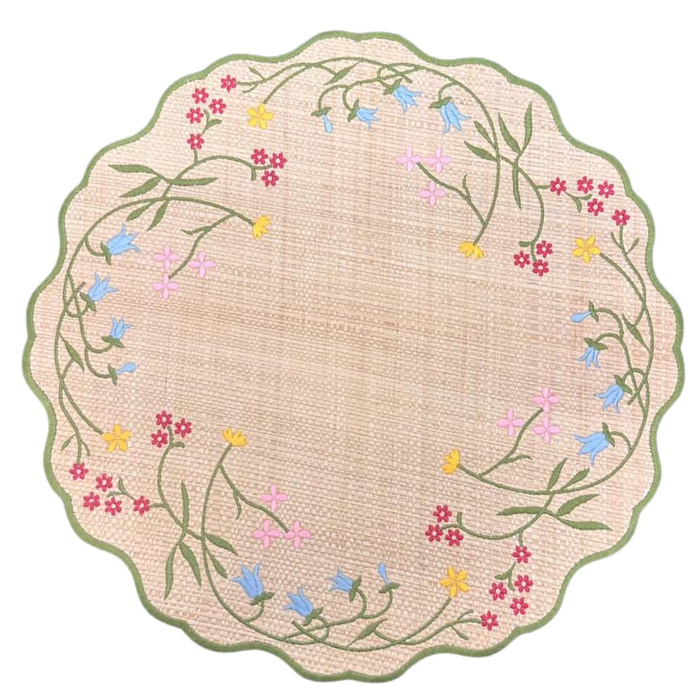 Jogo Americano de Palha de Buriti Alegra 44cm
