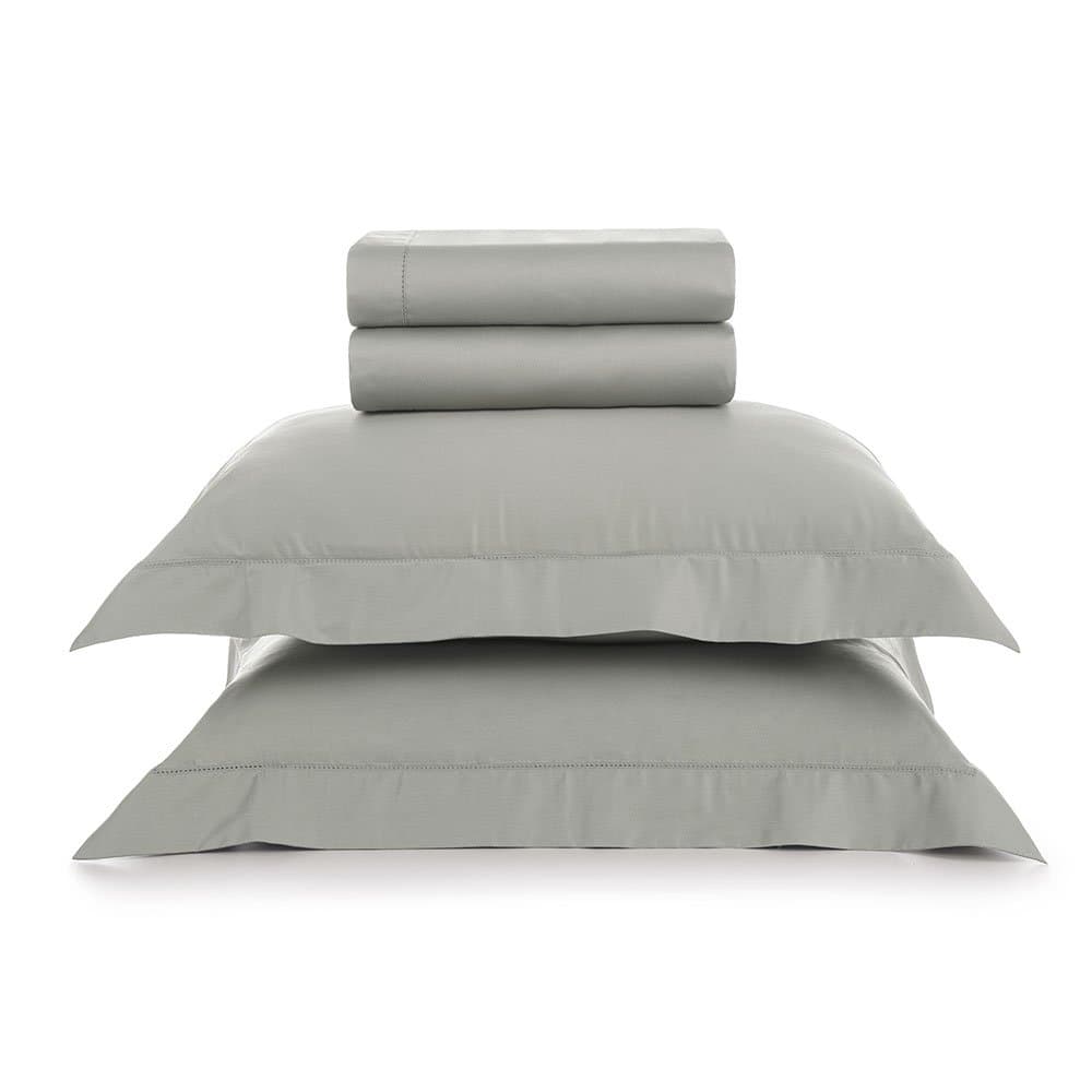 Jogo Cama Queen Oasis 300 Fios Karsten 2,40 x 2,60 m Prata