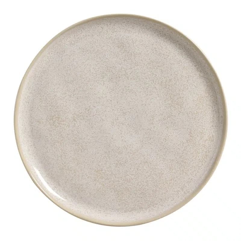Jogo de 06 Pratos Rasos Bio Latte Porto Brasil 27,5 cm