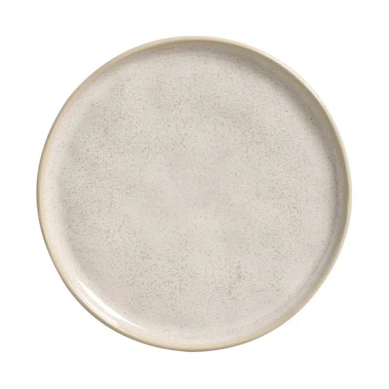Jogo de 06 Pratos Sobremesa Bio Latte Porto Brasil 21,5 cm