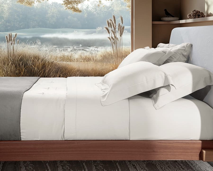 Jogo de Cama Bali Bambu Lino Queen - 400 Fios - Casa K