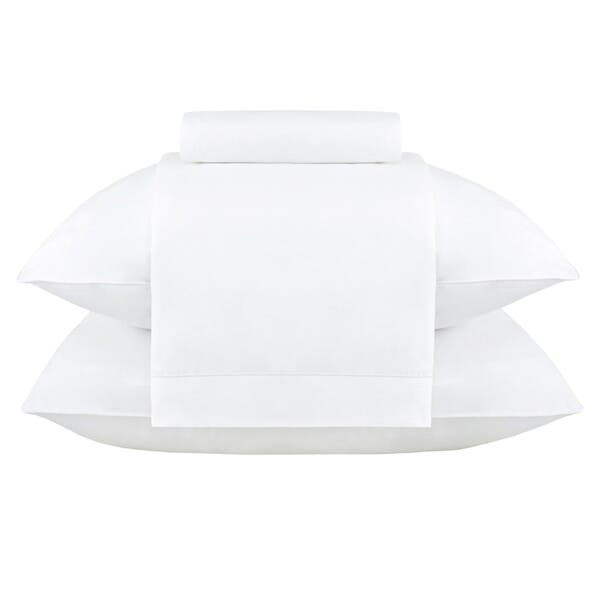 Jogo de Cama Casal Padrão Algodão 200 Fios Branco Buddemeyer
