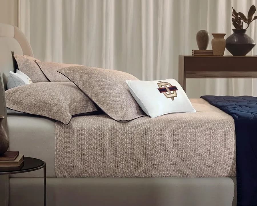 Jogo de Cama Conessione King - Cetim 200 Fios 100% Algodão - Trussardi