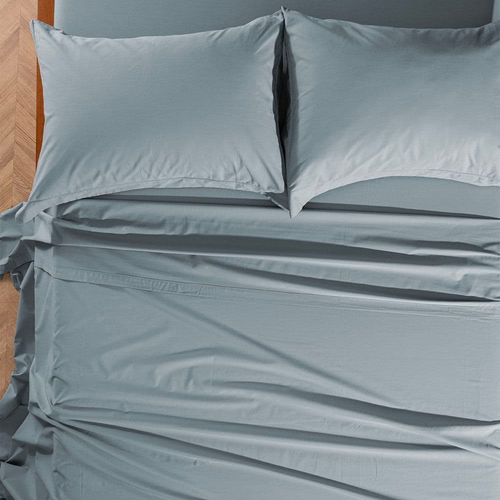 Jogo de Cama Queen 200 Fios 100% Algodão Ivy Denim
