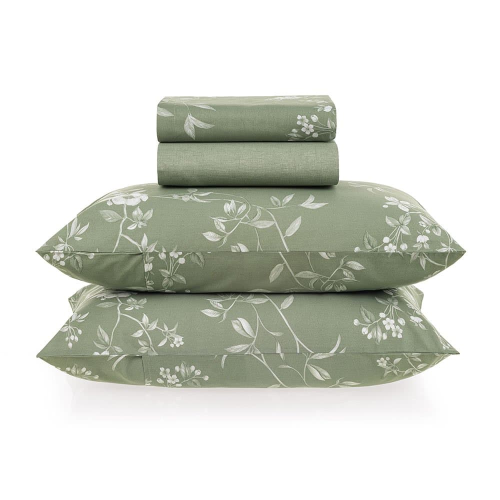Jogo De Cama Queen Marcella 160 Fios 2,40 x 2,40 Karsten