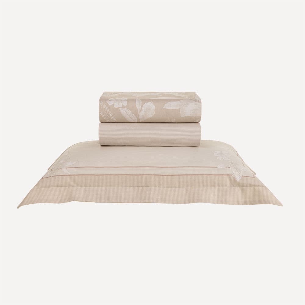 Jogo de Cama Solteiro 100% Algodão Amanda