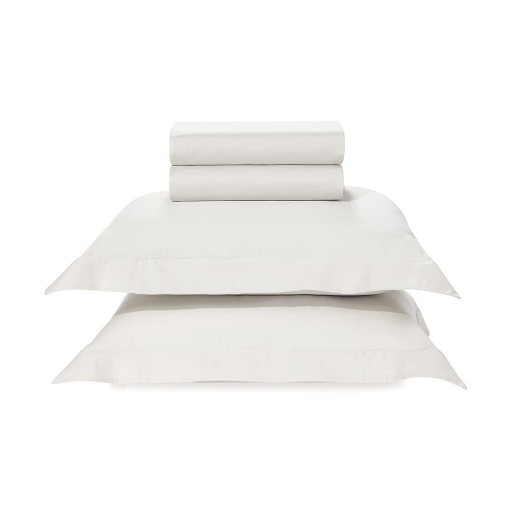 Jogo De Cama Super King Bossa 300 Fios Egípcio Branco 2,90 x 2,60 m