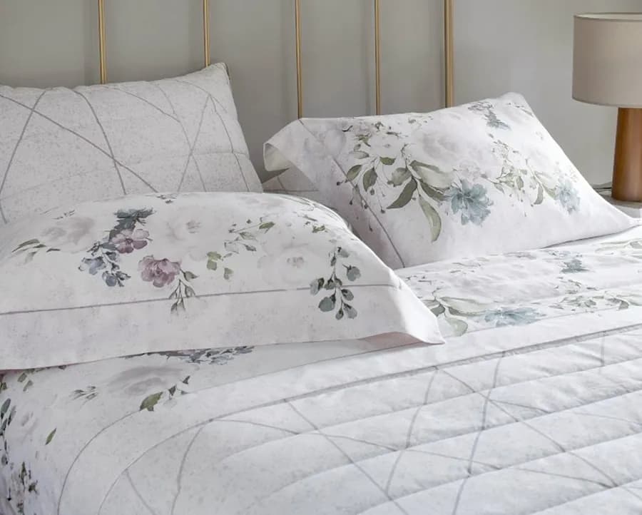 Jogo de Cama Vision Marrie Casal - Cetim 270 Fios - Buddemeyer