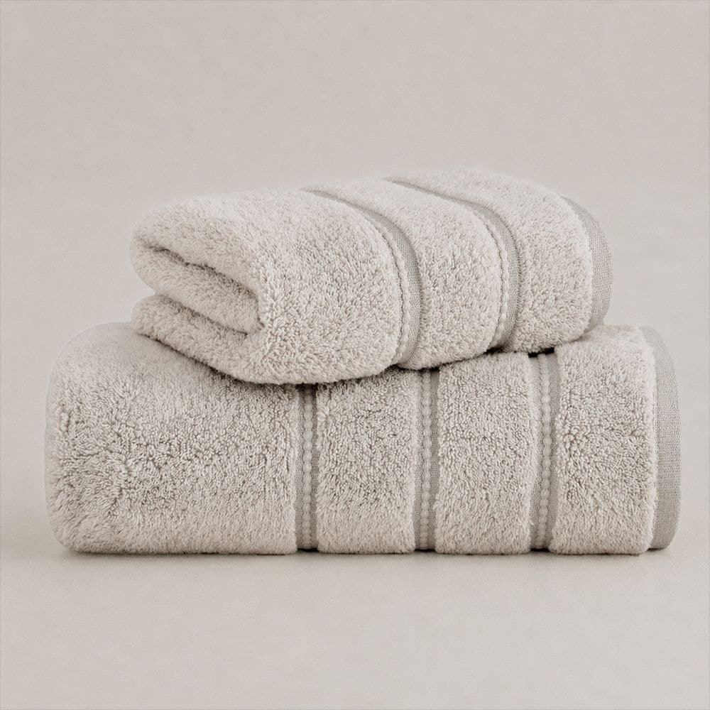 Jogo de Toalhas Buddemeyer Luxus Baby Skin Air Banho Branco 2 peças
